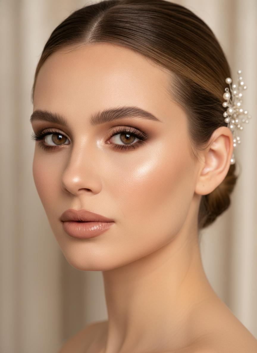 Maquillaje soft elegant para cumpleaños en Luque