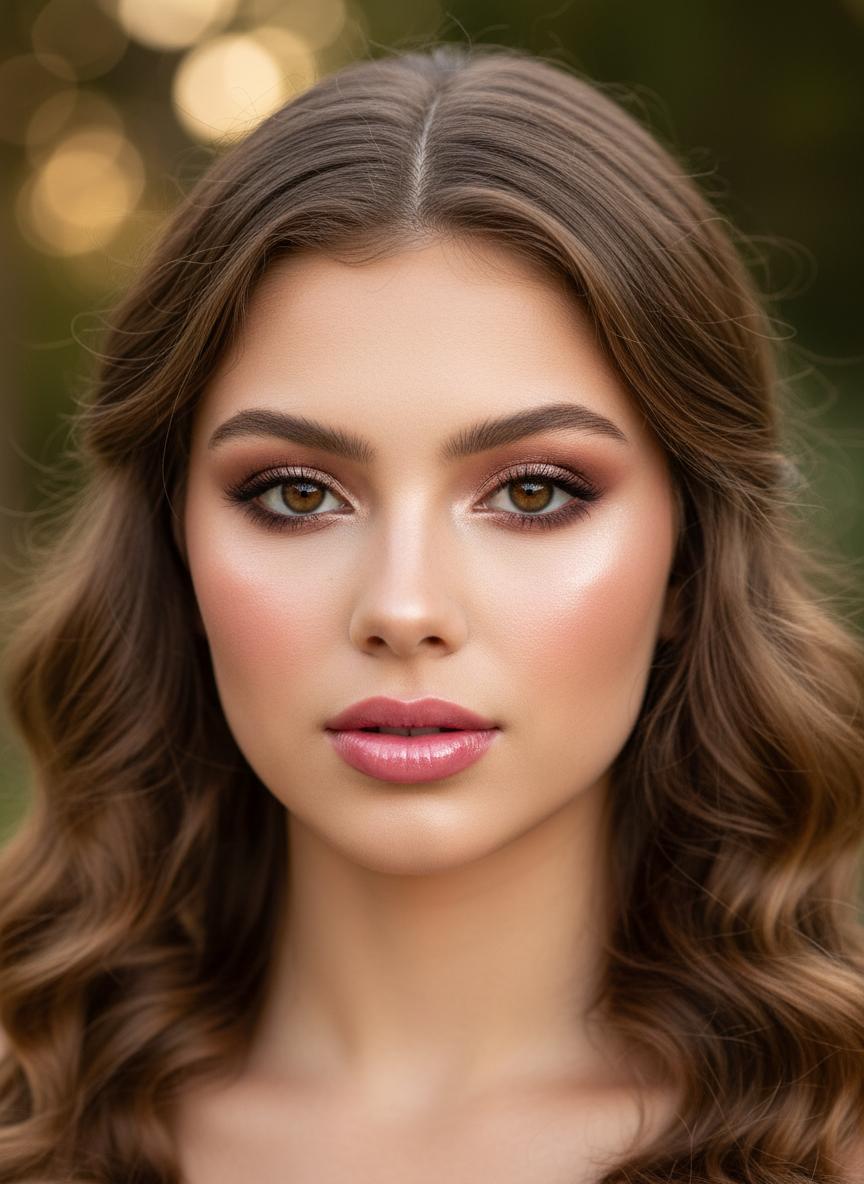 Maquillaje dulce 15 romántico en Luque