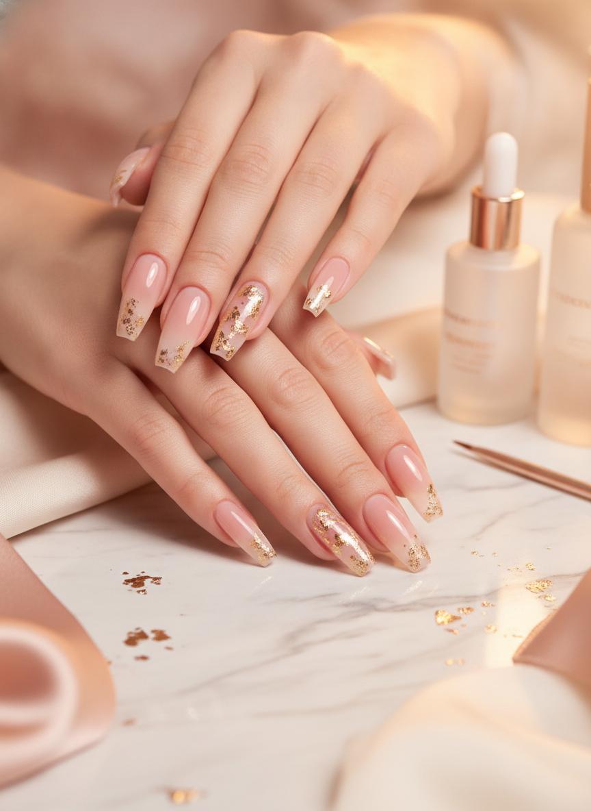Uñas acrílicas novia Pack Novia Bella
